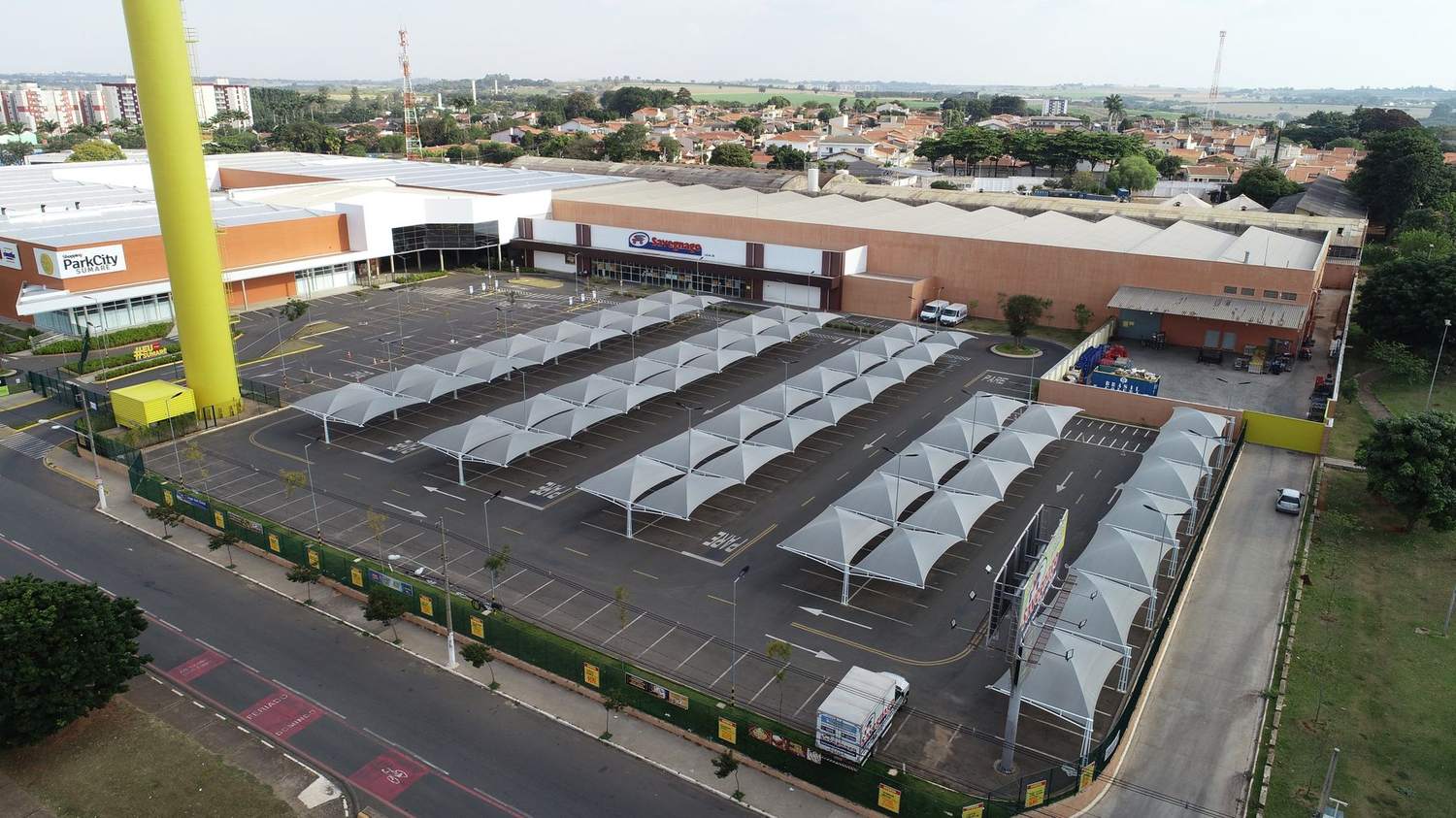 Obra de grande porte executada pela Gedecon